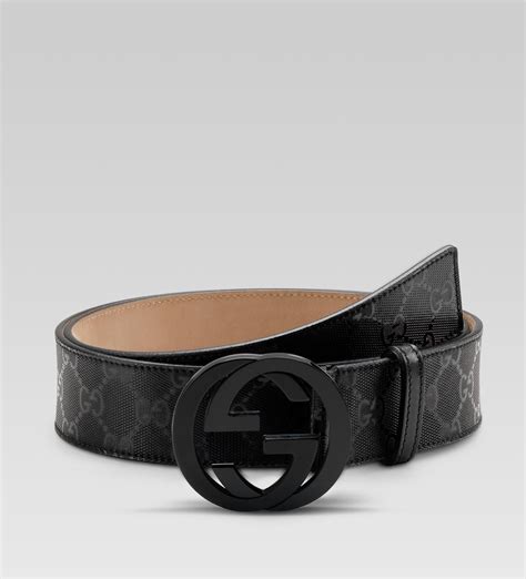 authentic gucci belt men's|men's gucci belt on model.